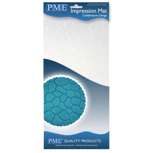 PME Cobblestone Impression Mat - Click Image to Close